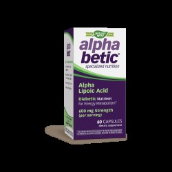 AlphaBetic® Alpha Lipoic Acid/ Алфа Бетик® Алфа Липоева Киселина 200 mg x 60 капсули Nature’s Way