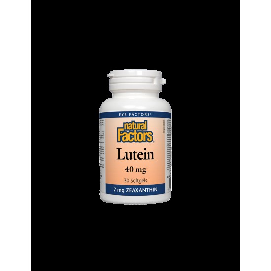 Lutein / Лутеин 40 mg + Зеаксантин х 30 софтгел капсули Natural Factors