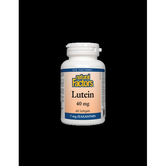 Lutein/ Лутеин 40 mg + Зеаксантин х 60 софтгел капсули Natural Factors