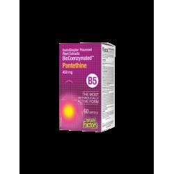 Pantethine BioCoenzymated™/ Пантетин/ Витамин В5 450 mg, 60 софтгел капсули Natural Factors