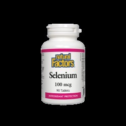 Selenium/ Селен 100 mcg x 90 таблетки Natural Factors