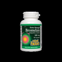 Bromelain/ Бромелаин 500 mg x 90 капсули Natural Factors