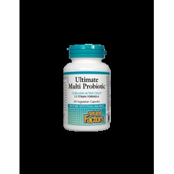 Ultimate Multi Probiotic/ Мулти пробиотик 12 щама, 12 млрд. активни пробиотици х 60 капсули Natural Factors