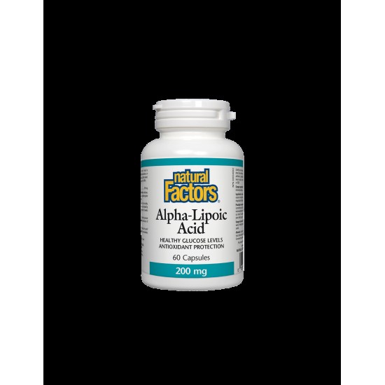 Alpha-Lipoic Acid/ Алфа-липоева киселина 200 mg x 60 капсули Natural Factors