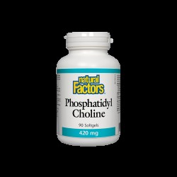 Phosphatidyl Choline/ Фосфатидил Холин 420 mg х 90 софтгел капсули Natural Factors