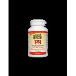 PS Phosphatidylserine/ ФосфатидилСерин 100 mg х 30 софтгел капсули Natural Factors