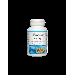 L-Tyrosine/ Л-Тирозин 500 mg х 60 капсули Natural Factors