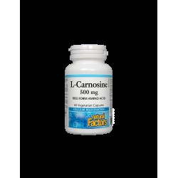 L-Carnosine/ Л-Карнозин 500 mg х 60 капсули Natural Factors