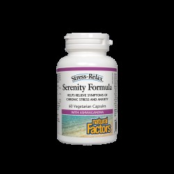 Serenity Formula - Антистрес Формула, 60 капсули Natural Factors