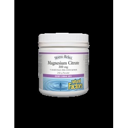 Stress-Relax® Magnesium Citrate/ Магнезий (цитрат) 250 g пудра x 75 дози Natural Factors