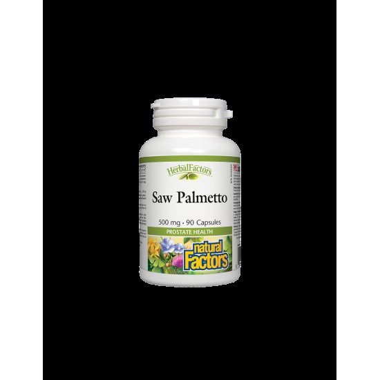 Saw Palmetto/ Сао Палмето 500 mg х 90 капсули Natural Factors