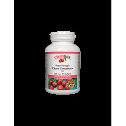 При подагра - Череша супер концентрат - CherryRich™ 500 mg, 90 софтгел капсули Natural Factors