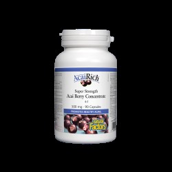 AcaiRich® Acai Berry Concentrate 4:1/ Акай 500 mg x 90 капсули Natural Factors