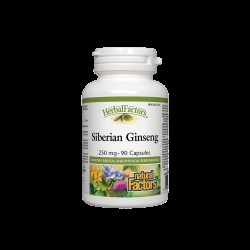 Siberian Ginseng/ Женшен сибирски 250 mg х 90 капсули Natural Factors