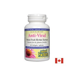 При вирусни инфекции - Анти-Вирал – имуноукрепващ билков препарат, 60 софтгел капсули Natural Factors