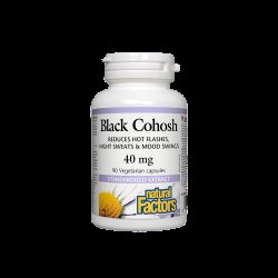 Black Cohosh/ Гроздовиден ресник 40 mg х 90 капсули Natural Factors