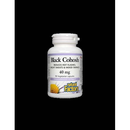 Black Cohosh/ Гроздовиден ресник 40 mg х 90 капсули Natural Factors