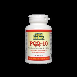 PQQ- 10®/ Пиролоквинолин квинон 20 mg + Коензим Q10 200 mg х 30 софтгел капсули Natural Factors