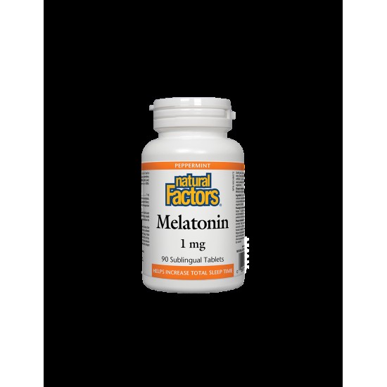 Melatonin/ Мелатонин 1 mg x 90 сублингвални таблетки Natural Factors