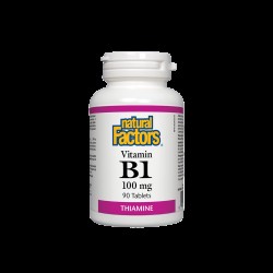 Vitamin B1/ Витамин В1 100 mg х 90 таблетки Natural Factors