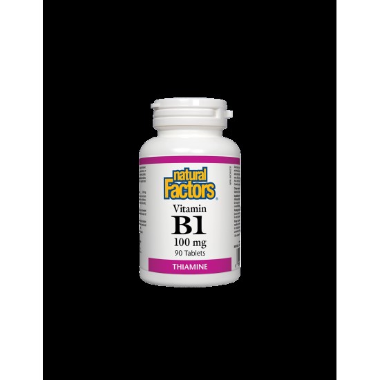 Vitamin B1/ Витамин В1 100 mg х 90 таблетки Natural Factors