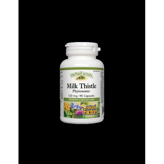 Milk Thistle Phytosome®/Бял трън Фитозоми® 150 mg х 90  Natural Factors