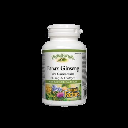 Panax Ginseng/ Женшен корейски 100 mg x 60 софтгел капсули Natural Factors