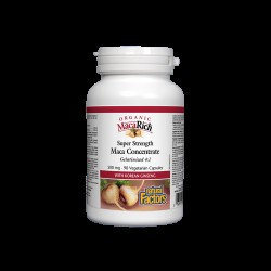 MacaRich® Organic Maca Concentrate 4:1/ Мака 500 mg х 90 капсули Natural Factors