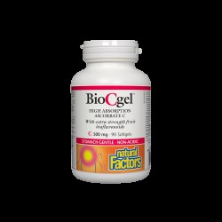 Vitamin C BioCgel™/ Витамин С 500 mg (калциев аскорбат) х 90 софтгел капсули Natural Factors