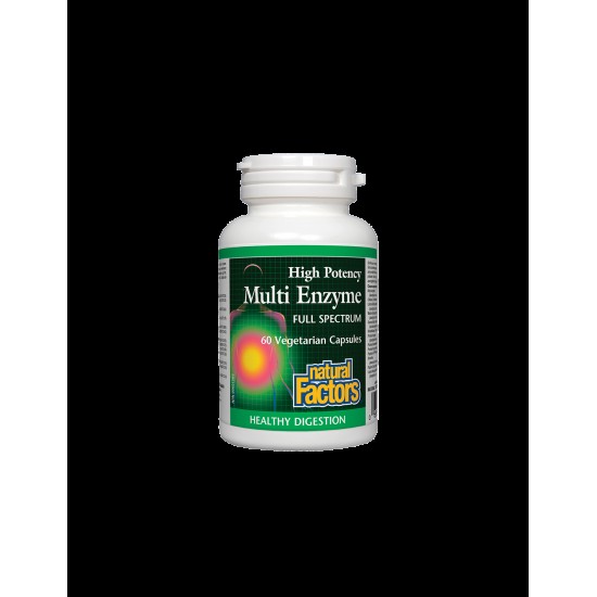 Multi Enzyme Full Spectrum/ Мулти ензими х 60 капсули Natural Factors