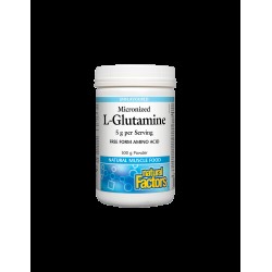 L-Glutamine Micronized/ Л-Глутамин (микронизиран) х 300 g / 60 дози Natural Factors