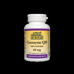 Coenzyme Q10/ Коензим Q10 60 mg x 120 капсули Natural Factors