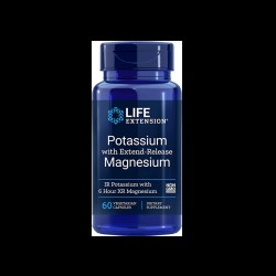 Potassium with Extend-Release Magnesium/ Калий и Магнезий с удължено освобождаване х 60 капсули