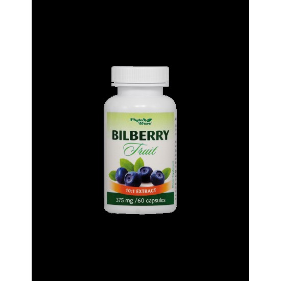 Bilberry Fruit/ Черна боровинка (плод) 375 mg х 60 капсули