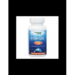 Fish Oil Omega-3 / Рибено масло 1000 mg х 60 софтгел капсули