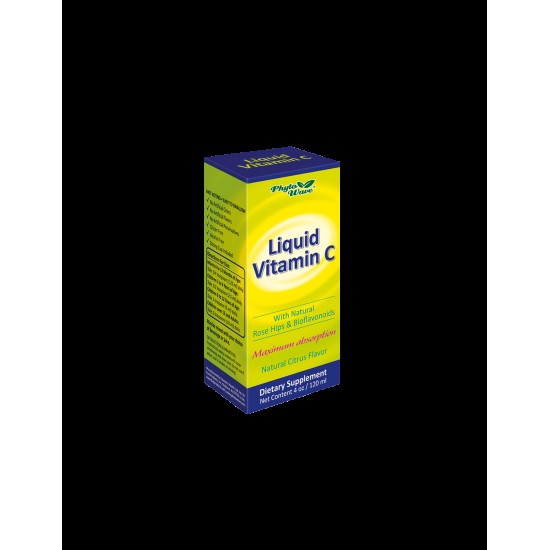 Vitamin C Liquid/ Витамин С + Биофлавоноиди и Шипка x 120 ml/ 96 дози