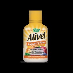 Течни фибри с пребиотици Алайв - Alive! Liquid Fiber With Prebiotics, 480 ml, 32 дози (с цитрусов вкус)