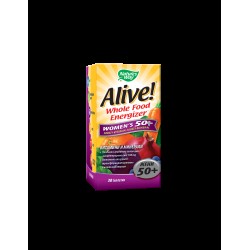 Alive! Women's 50+ / Алайв! Мултивитамини за жени 50+ x 30 таблетки Nature’s Way