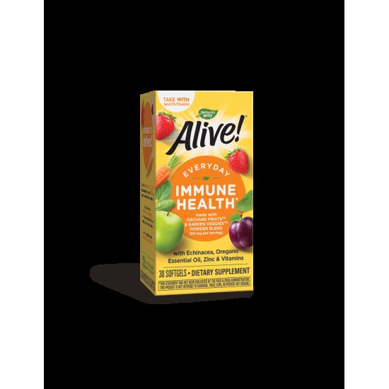 Alive! / Алайв! Immune Health x 30 софтгел капсули Nature’s Way