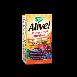 Alive! Multi-Vitamin / Алайв! Мултивитамини х 30 таблетки Nature’s Way