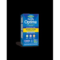 Fortify Optima® Advanced Care Age 50+ Фортифай Оптима пробиотик + пребиотици, 90 милиарда активни пробиотици, 30 капсули Nature’s Way