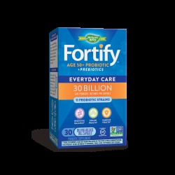 Fortify™ Probiotic 50+ Пробиотик за възрастни 50+, 30 милиарда активни пробиотици, 30 капсули със забавено освобождаване Nature’s Way