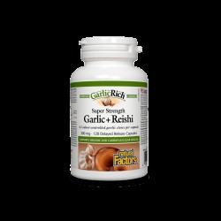 GarlicRich® Super Strength Garlic+Reishi / Чесън + Рейши x 120 капсули