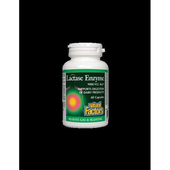 Lactase Enzyme / Лактаза ензим 250 mg х 60 капсули Natural Factors