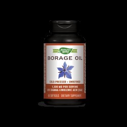 Borage Oil 23% GLA/ Пореч масло 1300 mg х 60 капсули Nature’s Way