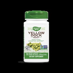 Yellow Dock Root - Къдрав лапад (корен) 500 mg, 100 капсули Nature’s Way