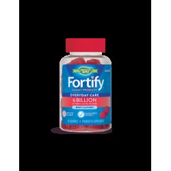 Fortify™ Gummy Probiotic - Фортифай™ гъми пробиотик - 6 милиарда активни пробиотици, 60 желирани таблетки Nature’s Way