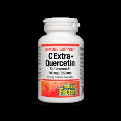 Immune Support C Extra + Quercetin Bioflavonoids x 60 капсули Natural Factors