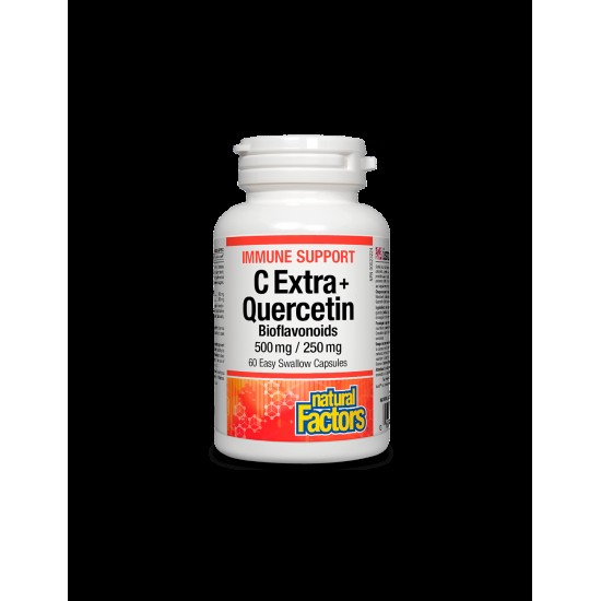 Immune Support C Extra + Quercetin Bioflavonoids x 60 капсули Natural Factors