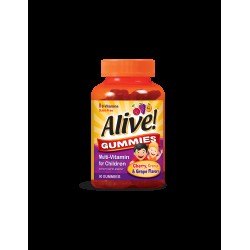 Alive! Multi-vitamin For Children Gummies / Алайв! Мултивитамини за деца x 60 желирани таблетки Nature’s Way